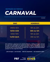 RODOVIDA: PRF inicia Operação Carnaval no Ceará