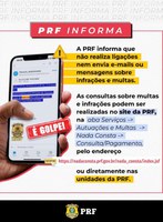 ALERTA: Criminosos estão utilizando o nome da PRF para aplicar golpes com boletos falsos