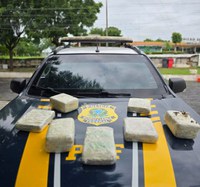 OPERAÇÃO CARNAVAL: PRF prende mulher com 8 kg de skunk, em Sobral (CE). A droga vinha de Belém (PA) e tinha como destino Fortaleza (CE)