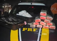 PRF apreende 12 quilos de skunk em ônibus interestadual na BR-222