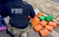 PRF intercepta transporte de 29 kg de droga em ônibus na BR-222