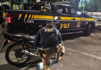 PRF recupera motocicleta adulterada em Forquilha/CE