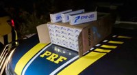 Em ação integrada pela PRF e BPRE, carga de ilegal de cigarros é apreendida em Aracati/CE