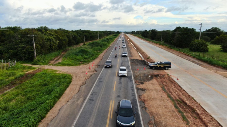 Ação Mão Única na BR-116 no retorno do feriado