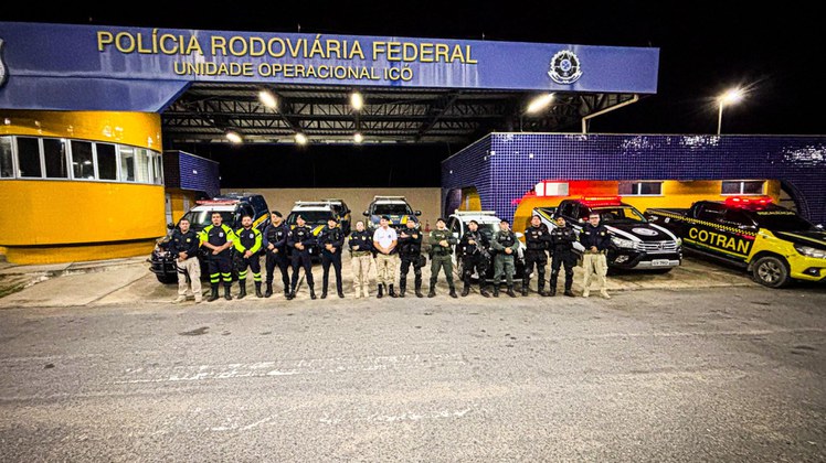 Ação integrada de conscientização Álcool Zero no trânsito em Icó (CE)