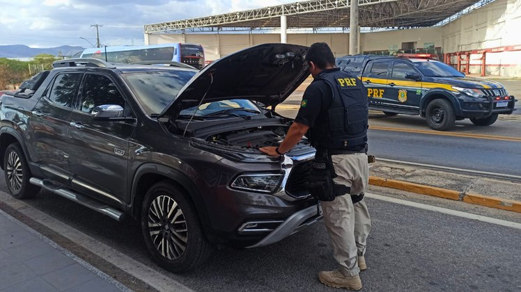 Veículo estava com placas clonadas - PRF no Ceará
