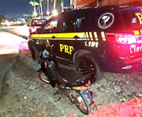 PRF (CE) PRENDE, EM CAUCAIA, HOMEM COM MOTOCICLETA ROUBADA NO ANO DE 2013