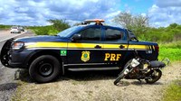 PRF (CE) RECUPERA CICLOMOTOR ROUBADO EM 2013