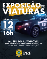 PRF no Ceará realizará exposição de veículos neste sábado (12); saiba como participar