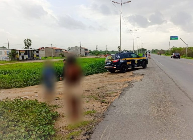 IMAGEM - PRF no Ceará resgata homem que estava desaparecido havia dois meses