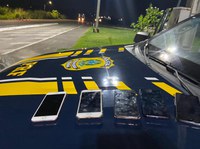 PRF prende quatro envolvidos em assalto na Região Metropolitana de Fortaleza