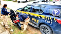 PRF (CE) RECUPERA MOTOCICLETA QUE HAVIA SIDO FURTADA EM 2016