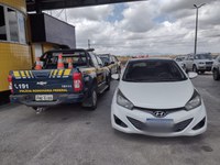 PRF (CE) RECUPERA VEÍCULO CLONADO E PRENDE SUSPEITO
