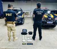 PRF e PCCE apreendem cocaína em Milagres/CE
