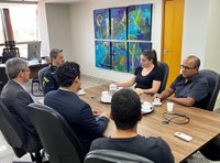 Superintendente da PRF no Distrito Federal realiza reunião com DNIT