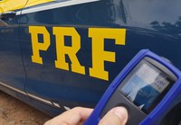 PRF prende três condutores embriagados no fim de semana