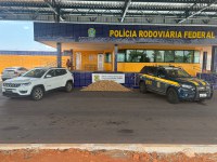 PRF prende traficante com 500 kg de maconha, em Santa Maria (DF)
