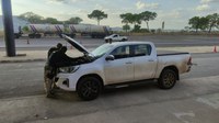 PRF recupera mais uma caminhonete em Simolândia/GO