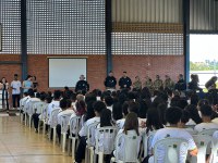 PRF realiza ação educativa em escola de Formosa/GO
