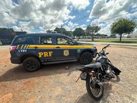 PRF recupera motocicleta com adulteração nos sinais identificadores