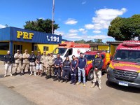 PRF promove ação de saúde preventiva em Formosa/GO