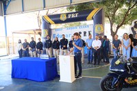 PRF lança projeto de educação para o trânsito em escola de Goiás