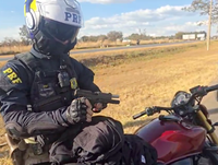 PRF prende homem com pistola na BR-070
