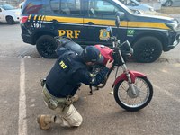 PRF flagra motocicleta com quase R$ 200 mil em débitos