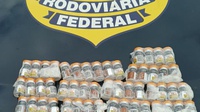 PRF apreende carga de medicamentos para emagrecimento avaliada em R$ 110 mil