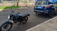 PRF apreende duas motocicletas adulteradas em fiscalizações no DF e Entorno