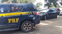 Em Santa Maria (DF), PRF recupera carro roubado em Canoas (RS)