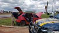 PRF prende assaltante que se envolveu em acidente em Ceilândia (DF)