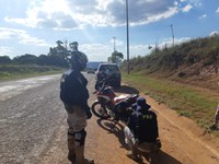 PRF recupera duas motocicletas com chassi e motor adulterados em São Sebastião (DF)