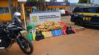 Em Operação Conjunta , PRF, PCDF e MPDFT, apreendem 1 tonelada de droga no Distrito Federal