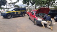 Em Samambaia (DF), PRF prende mulher com carro clonado