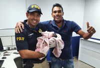 Bebê nasce na Unidade Operacional da PRF em Ceilândia (DF)