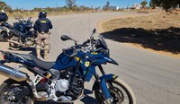 Em Formosa (GO), PRF apreende moto com quase 60 mil em débitos