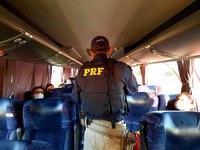 Em Formosa (GO), PRF prende homem por importunação sexual em ônibus