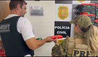 PRF, PC/DF e MP/DF apreendem 322 quilos de maconha em operação conjunta.