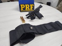 Deficiente compra arma na feira e acaba preso pela PRF no ES