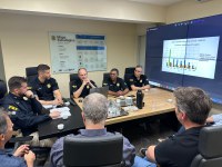 PRF e Sindirochas se reúnem para implementar ações visando a redução de acidentes segurança no transporte de rochas ornamentais no ES