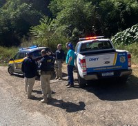 PRF e DNIT realizam visita técnica na BR-262