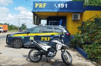 PRF recupera motocicleta clonada em Linhares/ES