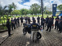 PRF realiza palestra e treinamento prático sobre direção defensiva para militares da Marinha