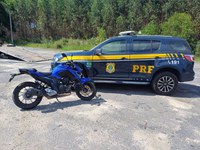 PRF recupera duas motocicletas com restrição de furto em menos de 24 horas na BR-101