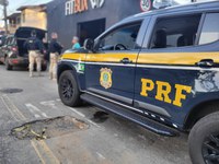 PRF recupera dois veículos roubados na BR-101 em Serra/ES