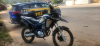 PRF recupera motocicleta roubada em Ibatiba/ES