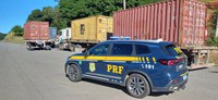 PRF flagra caminhão com mais de 41 toneladas de excesso de peso em Guarapari