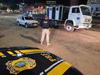 PRF recupera caminhão clonado em Serra/ES