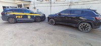 PRF recupera dois veículos clonados em Linhares